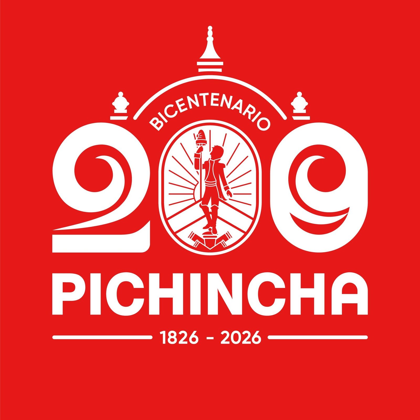 Logotipo Oficial del bicentenario Colegio Nacional Pichincha